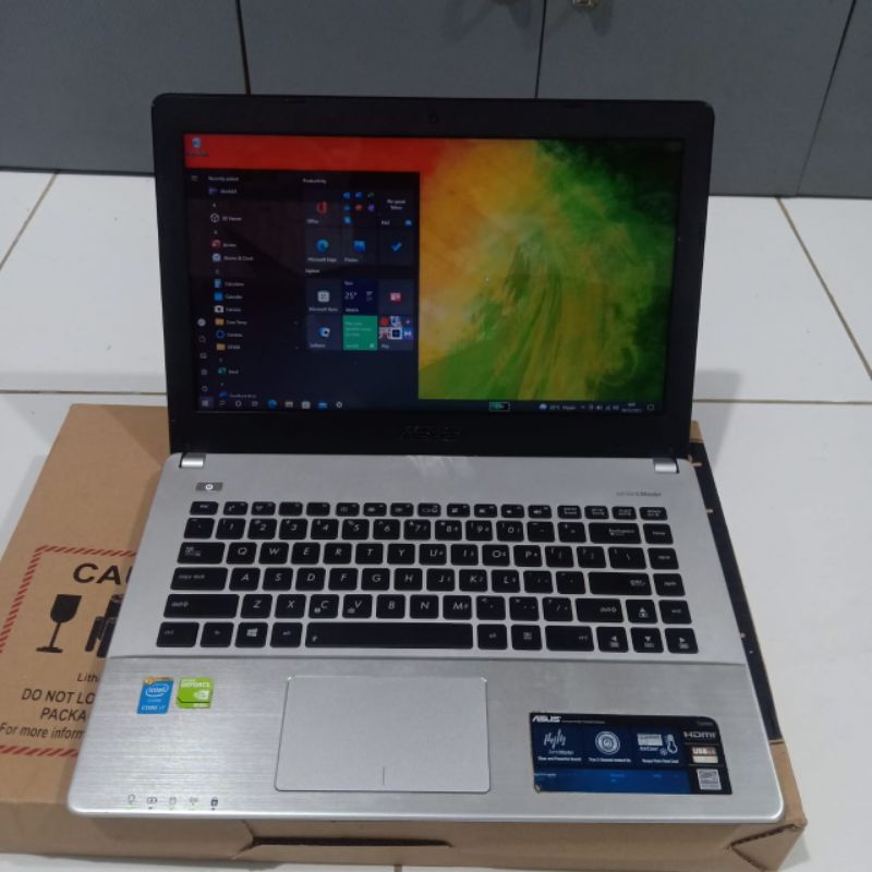 Laptop Asus X450J Core i7 - 4710HQ Ram 8Gb/HDD 1TB Nvidia GeForce 840M 2Gb Editing Gaming Ok