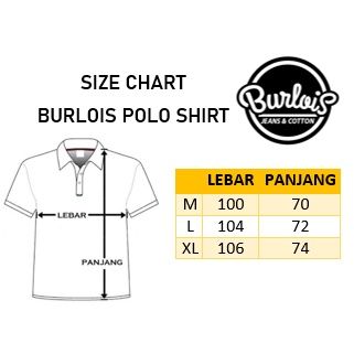 Burlois Polo Shirt Pria Lengan Pendek Pria Polos Kerah