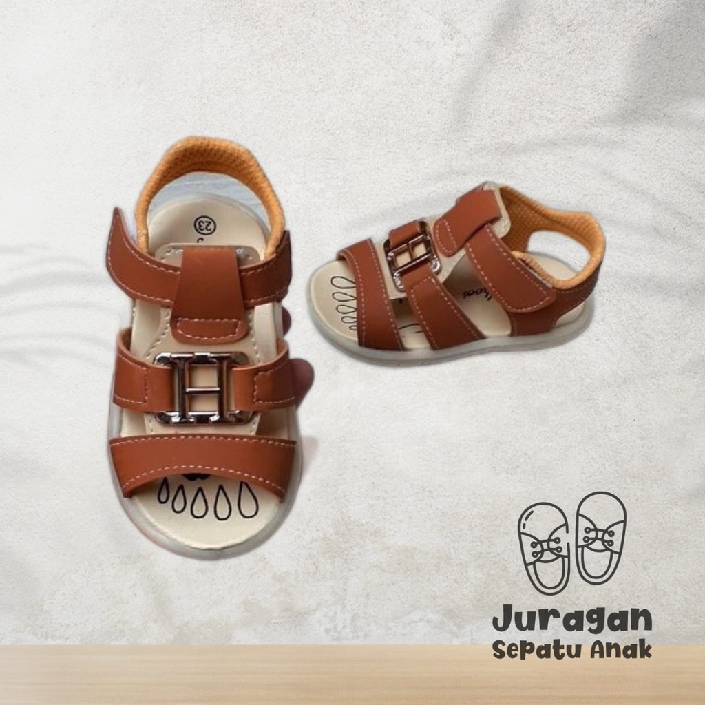 Sandal Anak Lucu Motif Ring H SAndal Balita Termurah/sandal anak laki laki/sandal anak lucu