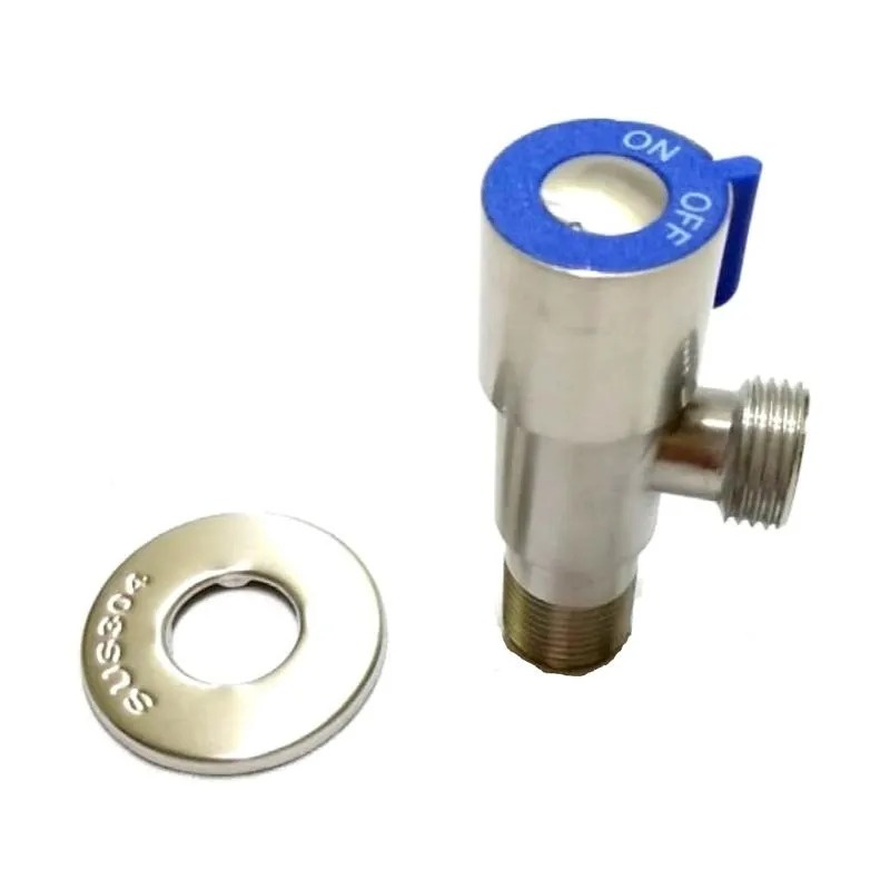 Kran Air Stop Kran Closet Cabang 1/2 Inch - Kran Kloset Jet Shower Toilet shower 1/2&quot; - Stop Kran Shower Stainless