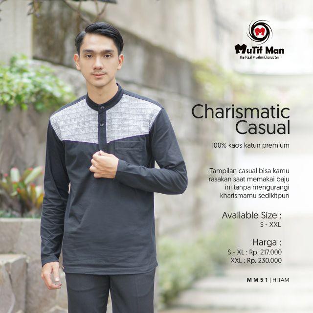 MUTIF MAN 51 HITAM / KOKO MURAH / KOKO BRENDED / COD BEKASI SERANG