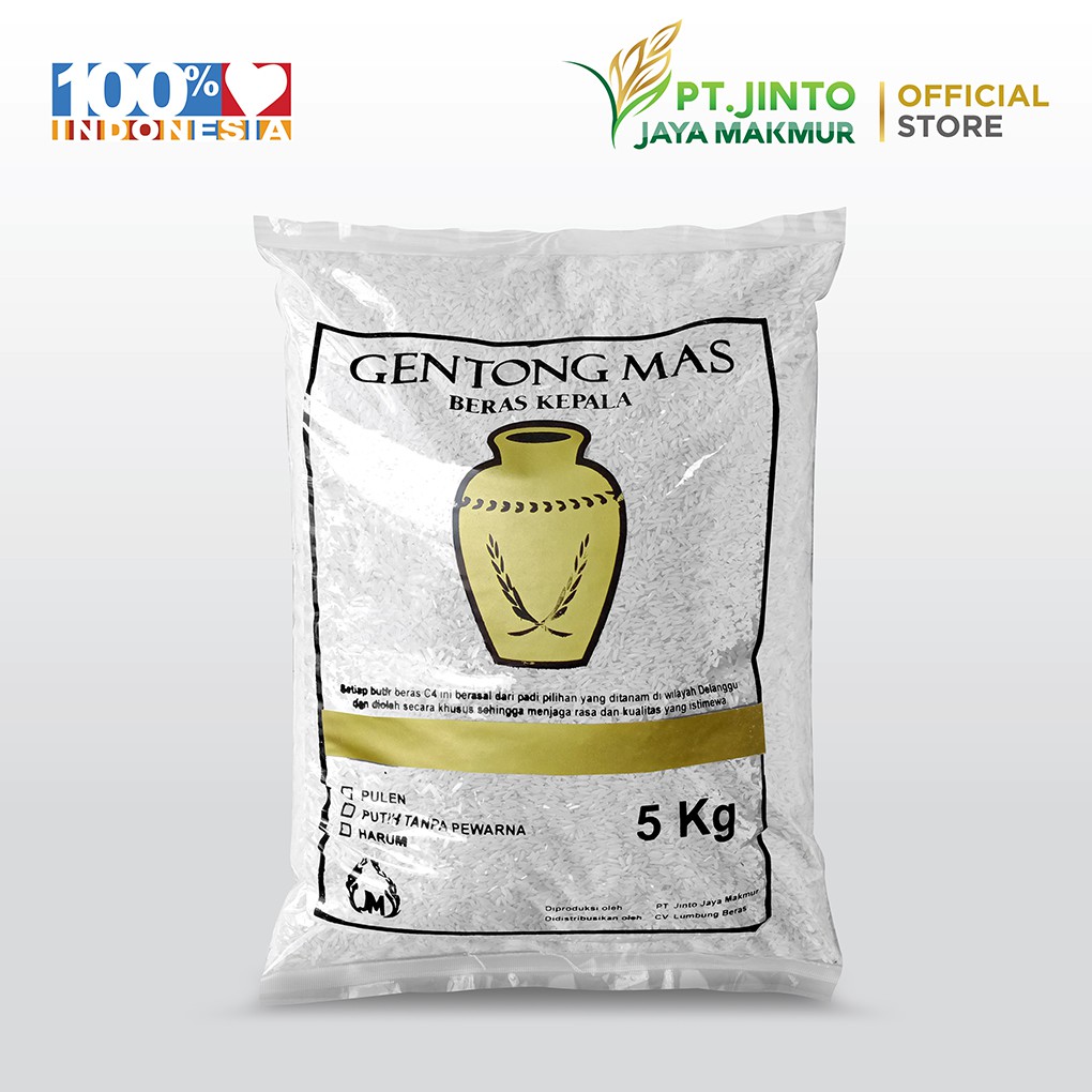 

BERAS GENTONG MAS (5 KG) MURAH