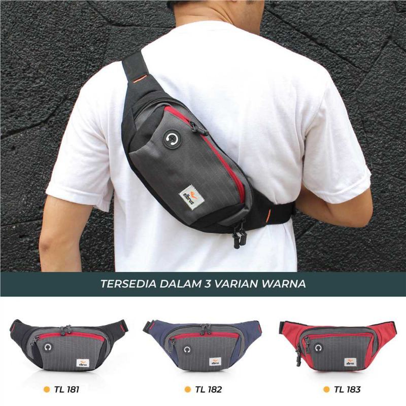 Original - Termurah Tas Salempang Pria Wanita - Selempang Casual Gunung Outdoor Hiking