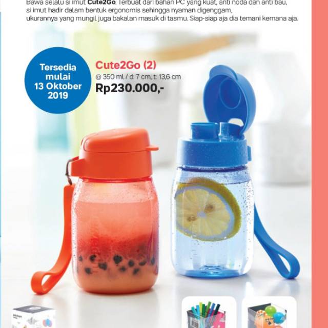 TUPPERWARE CUTE2GO