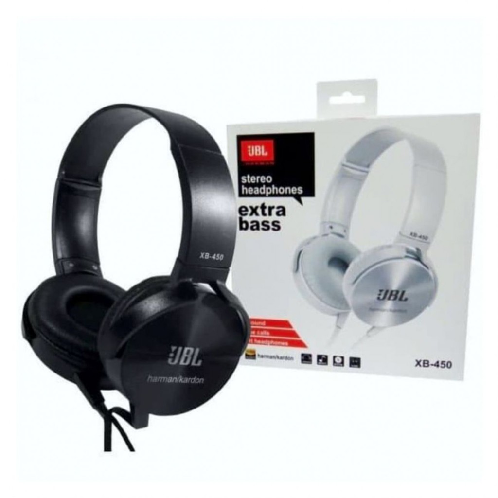 Headset / Headphone Extra Bass MDR With Mic Model Bando