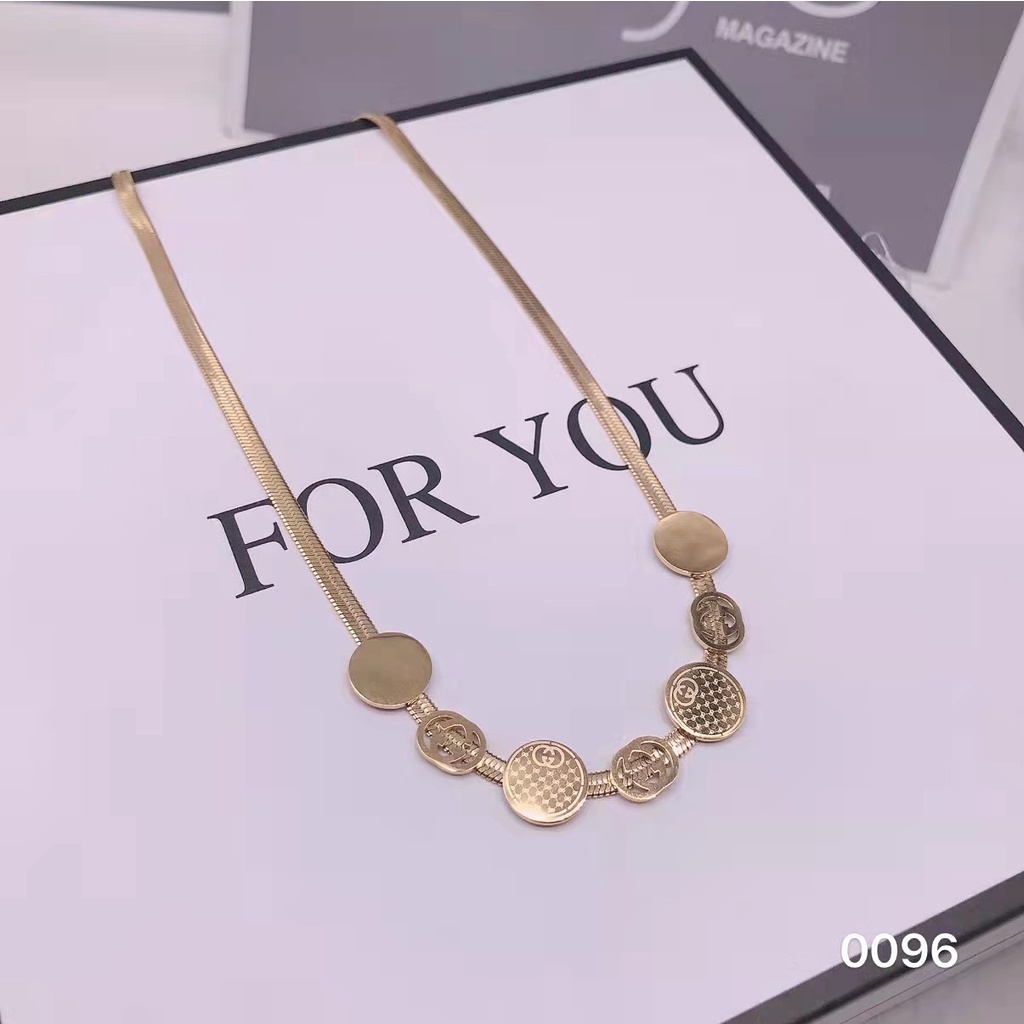 Kalung Titanium Terbaru Perhiasan Fashion 0096,103,884
