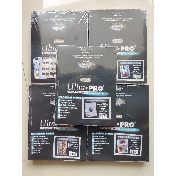 UltraPRO Platinum Hologram Pocket Pages