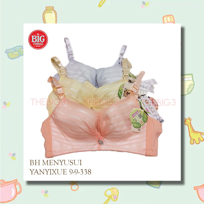 YANYIXUE BRA/BH Menyusui - Pakaian Dalam Wanita Tanpa Kawat Busa Tipis Breast Holder Ibu Anak Susu