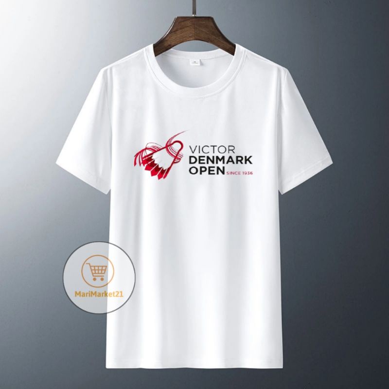 Baju Kaos Tshirt T Shirt Distro Victor Denmark Open Since 1936