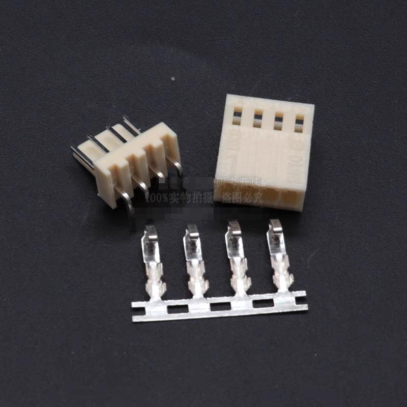 1160 set Jarum Lengkung 2510-4AW 4 pin 2.54mm K2510-4AW KF2510