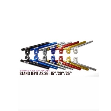 Stang QTT As 26 10° / 15° / 20° / 25° Warna Twotone / Titanium / Gold / Red / Blue / Silver / Black