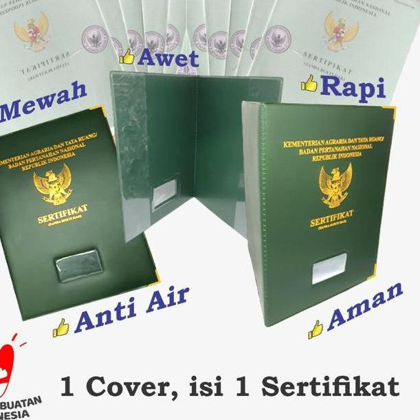 

ば Cover Sertifikat Tanah / Map Sertifikat Tanah / Dokument Organizer ㆃ