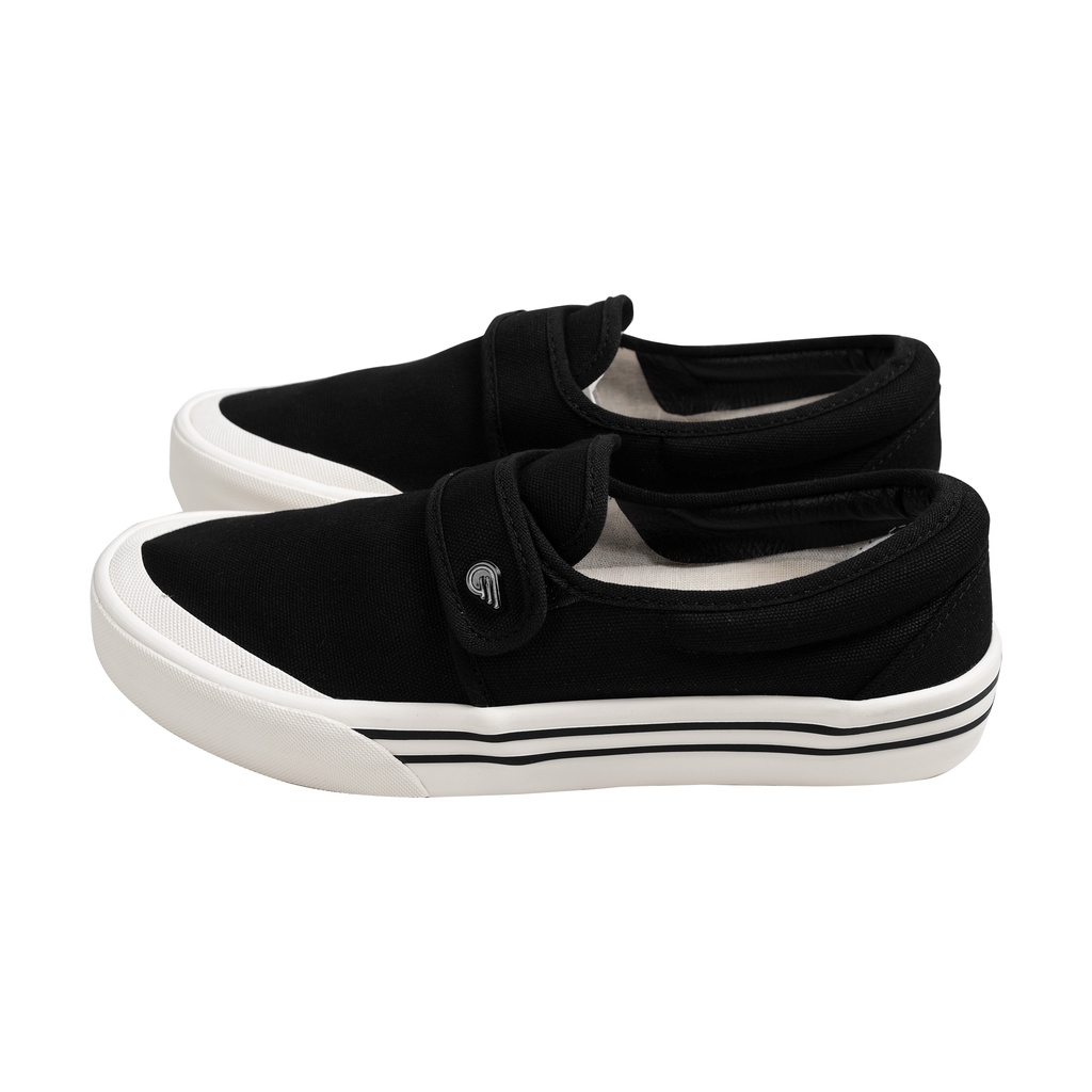 Gozeal | Shoes Slipon Velcro | Nagato Black