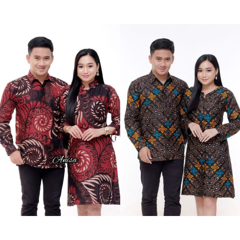 Maura Couple - Sania Ruffle Batik Couple Ori Ndoro Jowi Garansi Termurah Shopee - [bisa Cod]