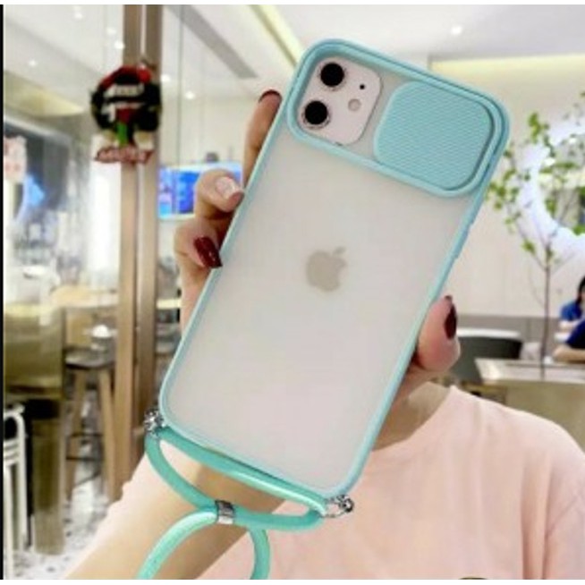 Case Slide Lensa Camera Iphone 7 Plus - Camera Bisa Digeser Plus Tali