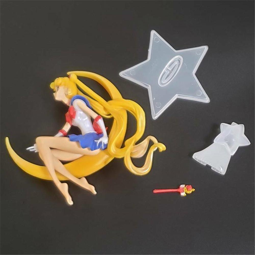 [Elegan] Mainan Figure Ornamen Rumah Tsukino Usagi Sailor Moon Model Toy Action Figure