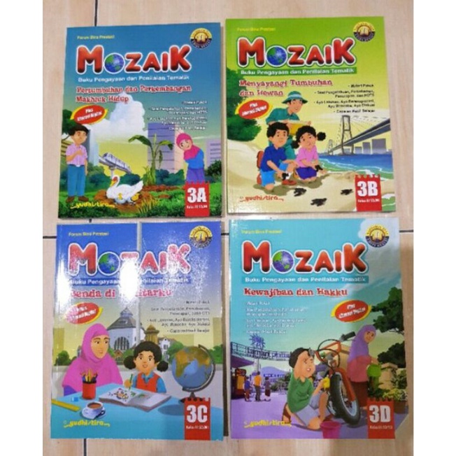 

Mozaik kelas 3 A, B, C, D