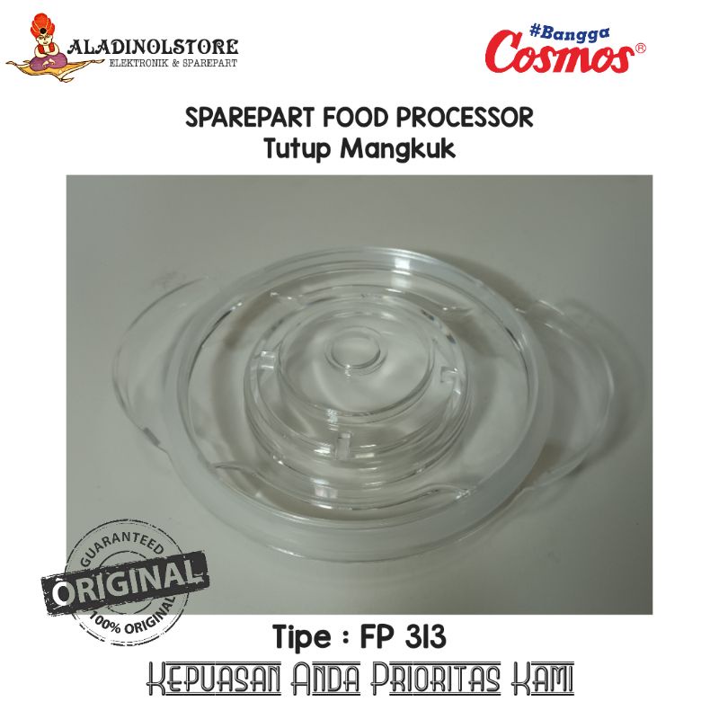Tutup Mangkuk Food Processor Cosmos FP 313 Original