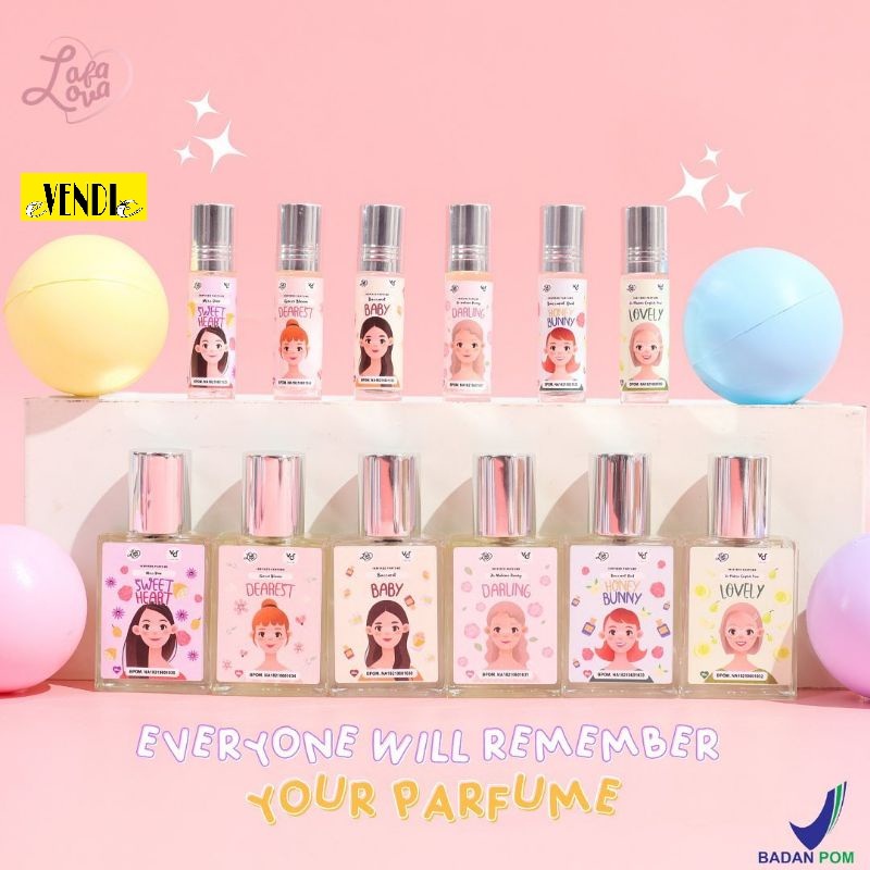 LAFALOVA X VICHIRA PARFUM BPOM LAFALOVA X VICHIRA ROLL ON 6ml|ReadyStock