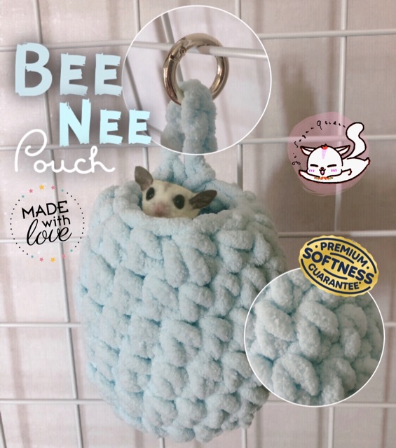 BeeNee Pouch Sugar Glider (Size S), Pouch Sugar Glider