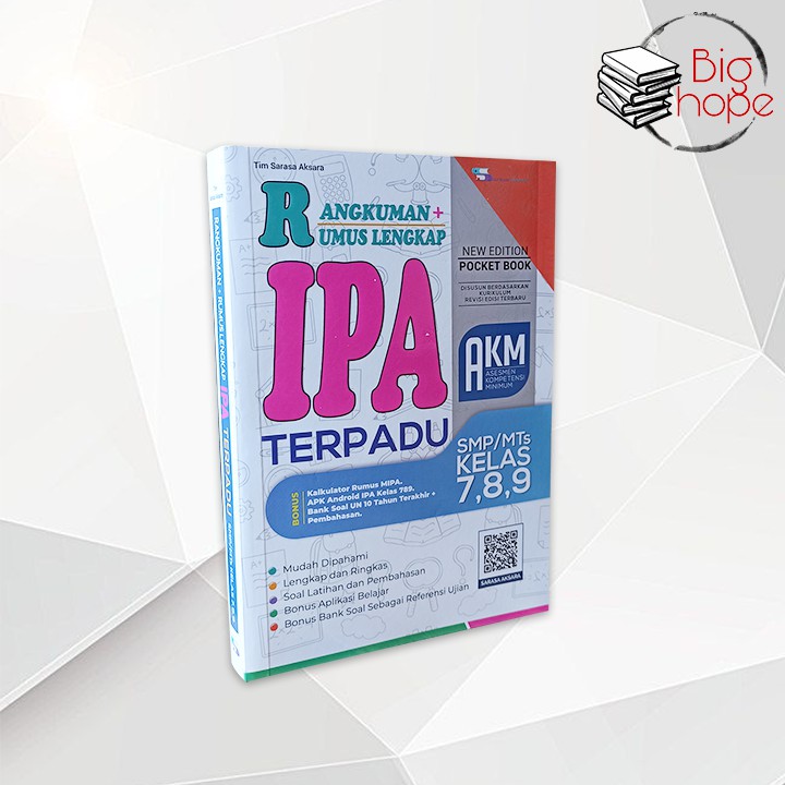 Buku Pelajaran Smp - Rangkuman + Rumus Lengkap Ipa Terpadu Smp/Mts Kelas 7 8 9