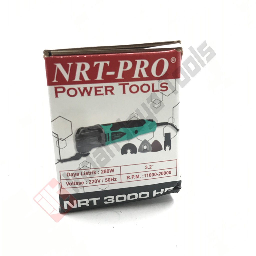 NRT-PRO 3000 HD Mesin Multi Tools Set Oskilasi Oscillating Cutter