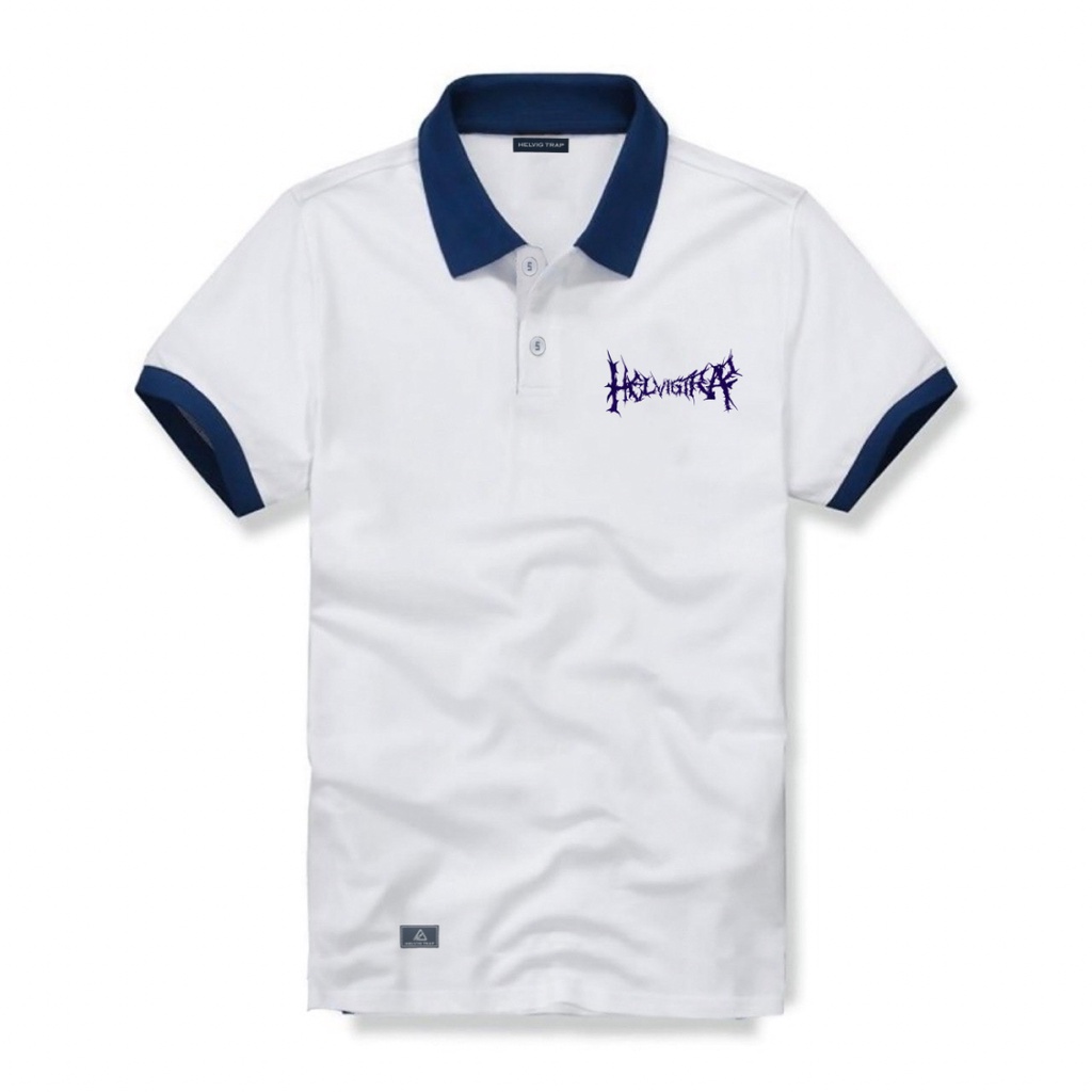 Kaos Polo Shirt Pria Skdnv Premium Kaos Kerah Premium Royal Navy business baru kaos polo pria salur