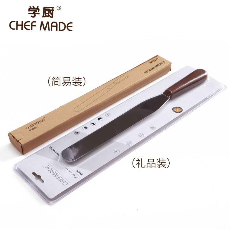 chefmade stainless cake spatula 32cm wk9273 / mouse cream spatula