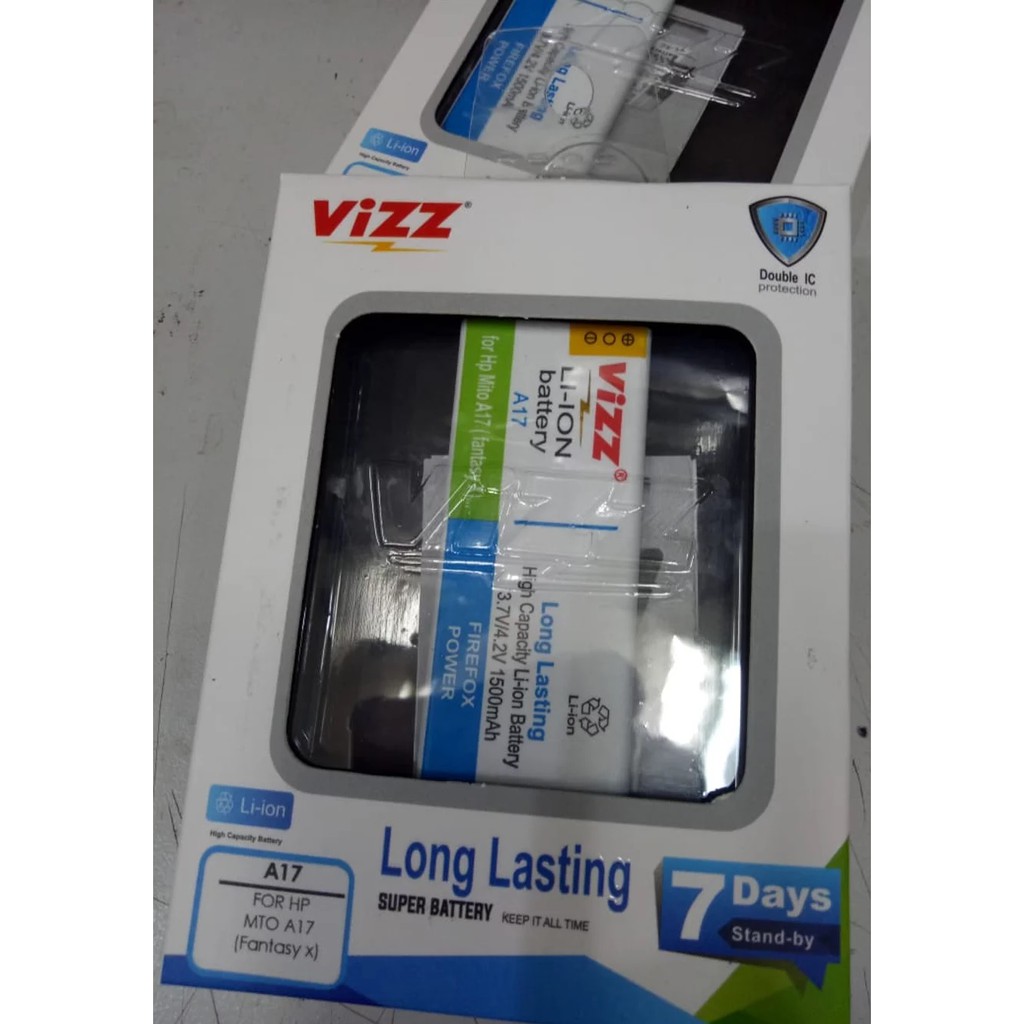 Baterai Mito A17 Fantasy X BA-000135 1500Mah Double Power Vizz