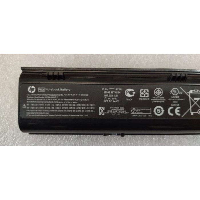 Baterai Laptop Original HP ProBook 4330S 4331S 4440S 4530S 4545S 4740S