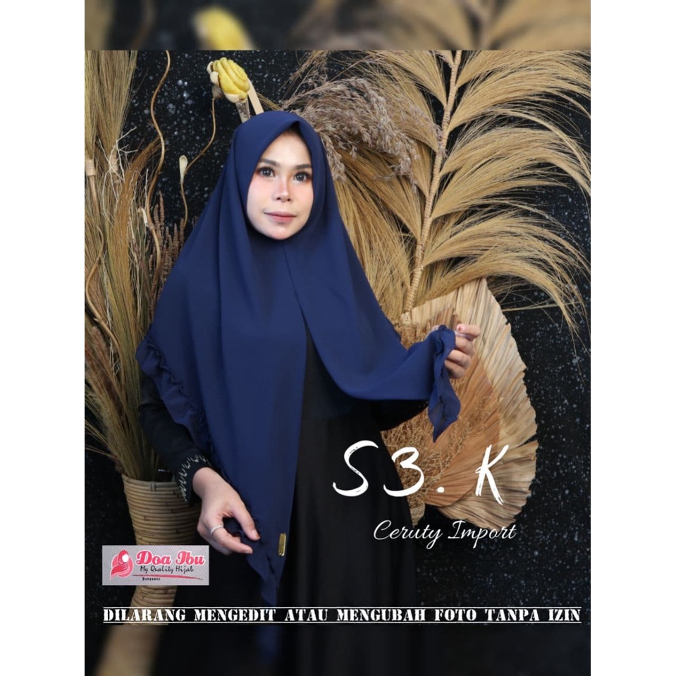 DOA IBU//DOI JILBAB INSTAN//HIJAB SEGITIGA INSTAN//S3. K