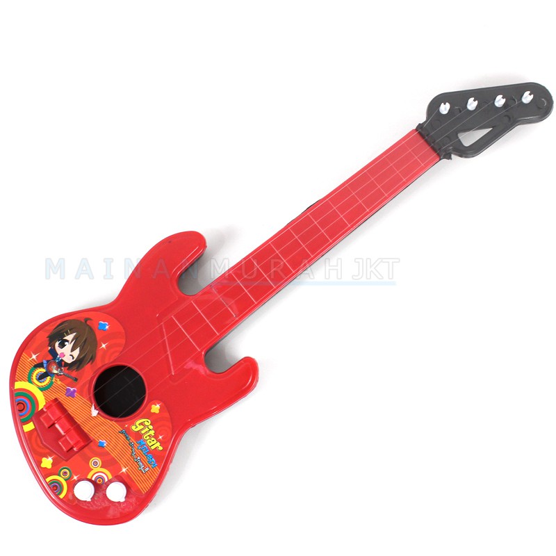 MAINANKEI MAINAN ANAK MURAH GITAR MELODI OCT279 GUITAR GITARAN ANAK MAINAN EDUKASI MUSIK