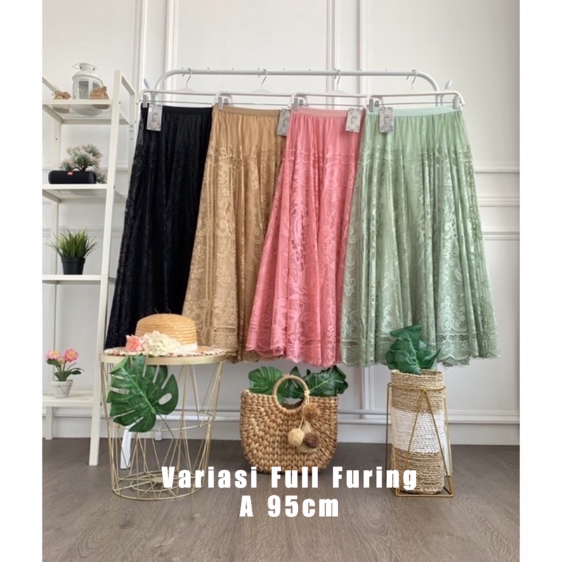 FW R419 Rok Brukat Import P 95cm Furing 90cm | Rok Brukat Premium Quality