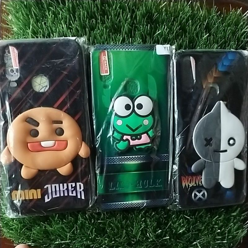 softcase gambar case karakter vivo y12 y15 y17