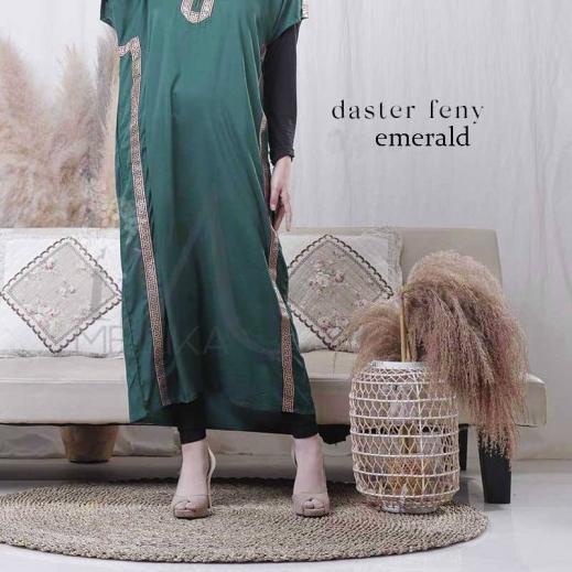 ❉ DASTER DEWASA FENDY (LONG DAST DASTER PANJANG ARAB TERBARU BROKAT | DASTER RENDA | DASTER PAN F0I7