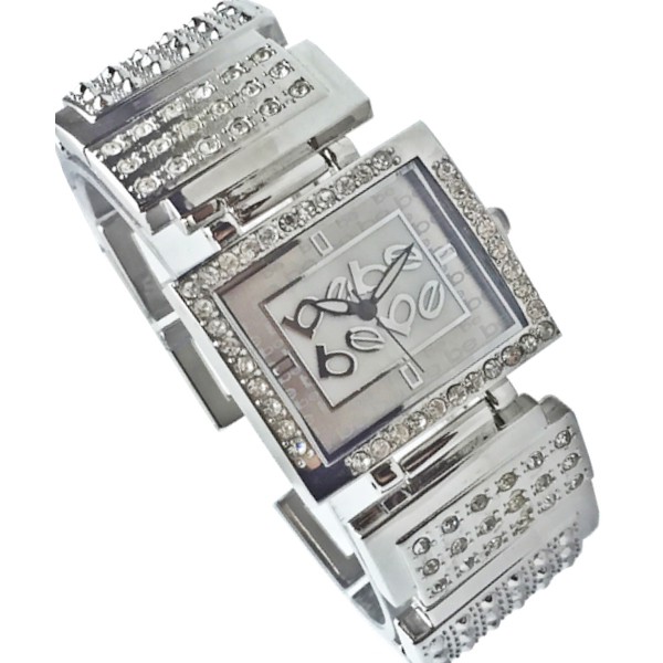 Jam Tangan Rantai Analog Untuk Wanita Warna Silver