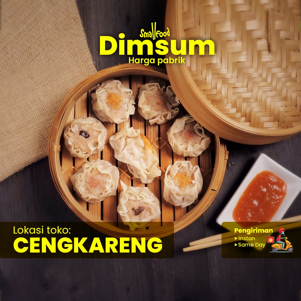 

25 Pcs - Dimsum Siomay Premium Super Grosir Frozen Food Halal - Smallfood