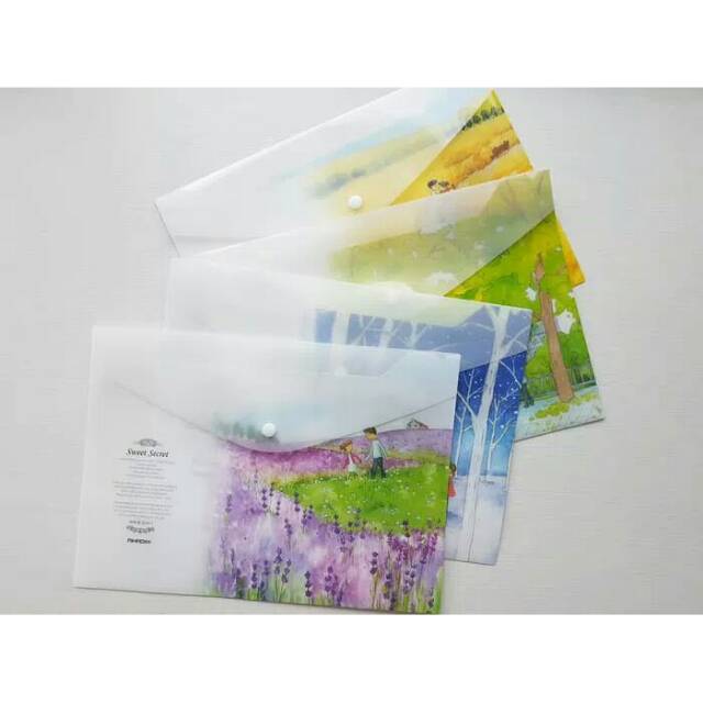 

Map A4 Plastik Sweet Secret