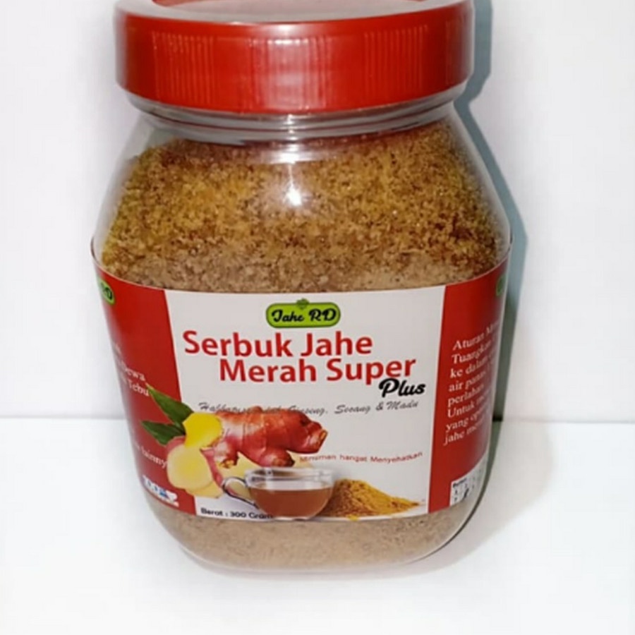 Jahe Merah Super RD - Serbuk Jahe Merah Plus Habbatussauda