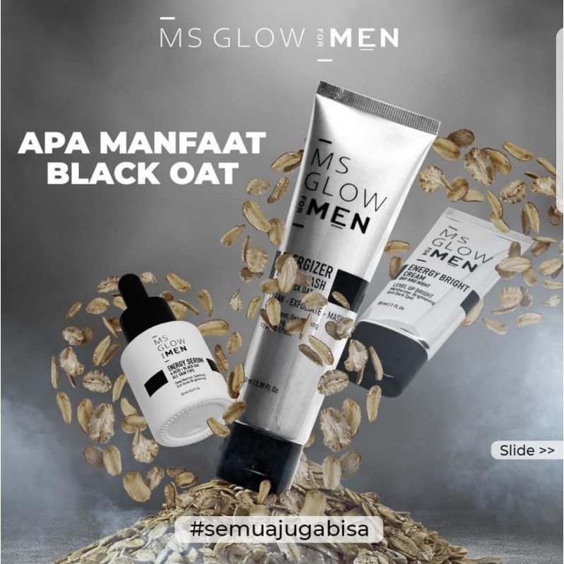 MS GLOW FOR MEN PAKET WAJAH BASIC