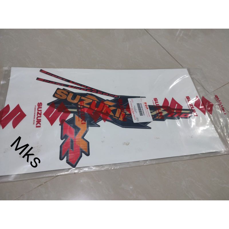 Striping Stiker List Body Suzuki Smash New NR 2 Original SGP