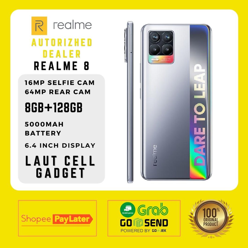 Jual Realme 8 Ram 8GB/128GB Garansi Resmi | Shopee Indonesia