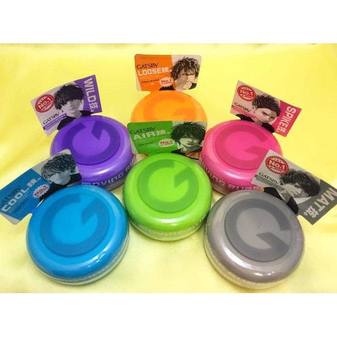 BAYAR DITEMPAT]] GATSBY Moving Rubber Made In Japan 80gr - Ungu BOOM SALE Kode 447