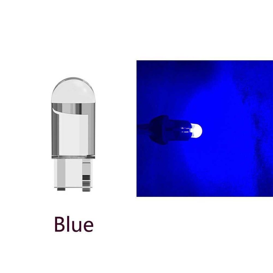 Bohlam Lampu LED Interior Mobil Sein W5W T10 2 PCS - T1010P - Blue