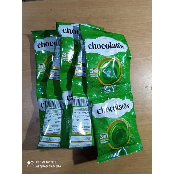 

1 rcg chocolatos matcha latte 10 sachet