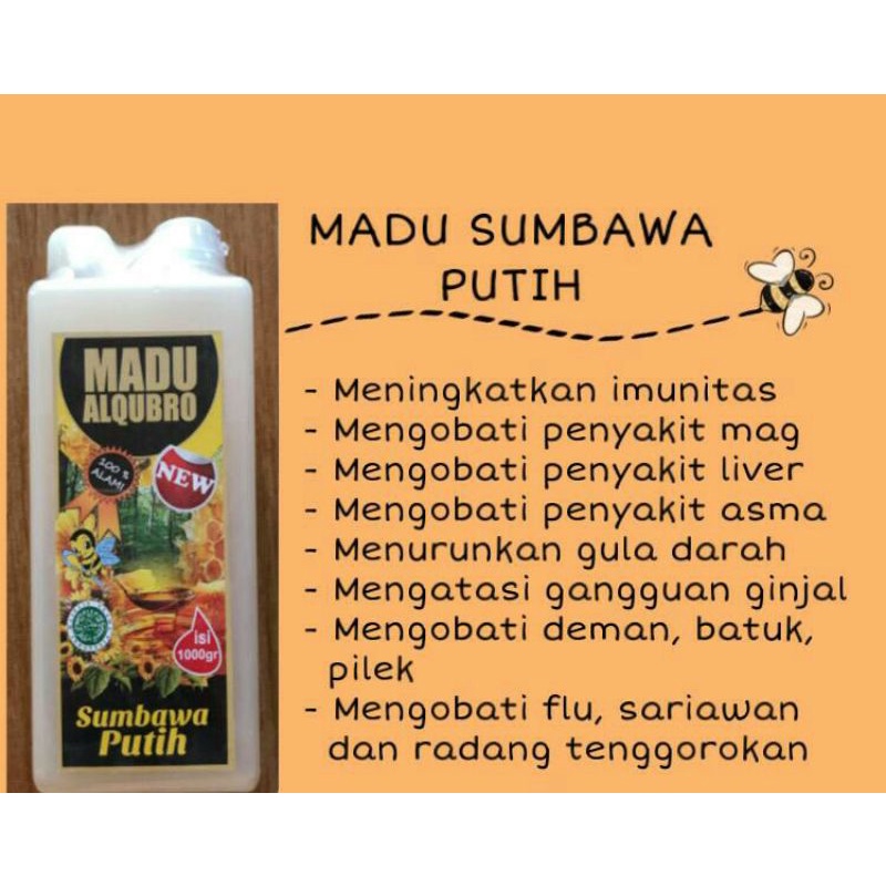 

madu sumbawa putih