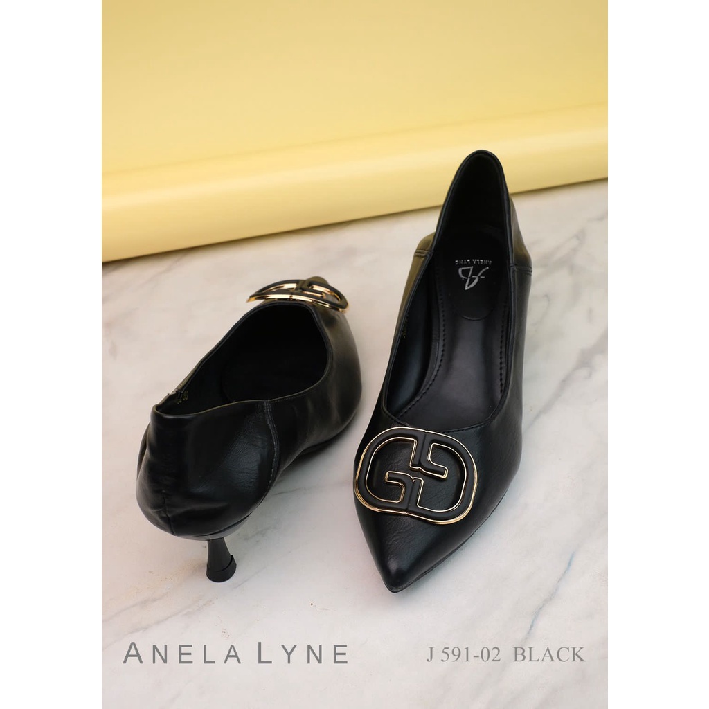 ANELA LYNE SEPATU KERJA HEELS ANICE 591-02 ORIGINAL