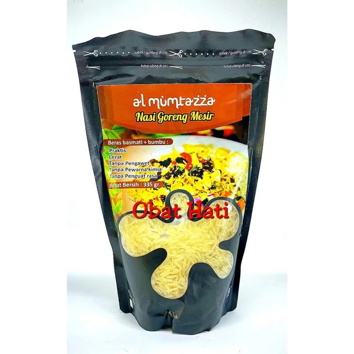 Bumbu Nasi Goreng Mesir Instan Al Mumtazza + Basmati Bkn Kebuli Biryan