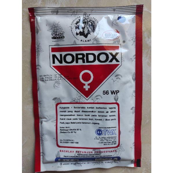 BAKTERISIDA NORDOX 56 WP KRESEK PADI