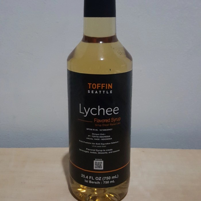 

Sirup Lychee Toffin 750ml